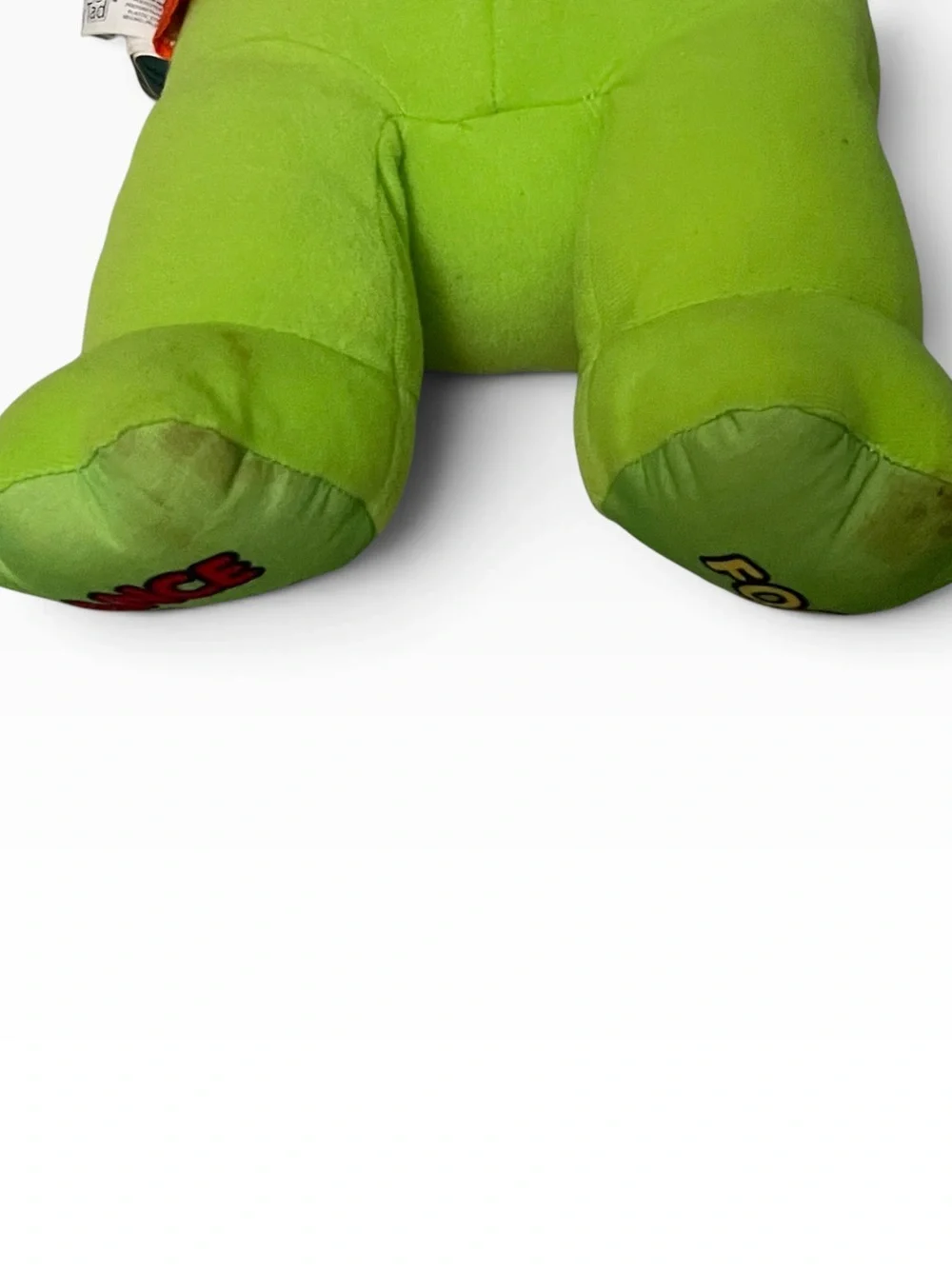 Vintage LeapFrog Learning Baby Tad Plush Interactive Talking Frog Toy Works